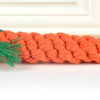 Braided Rope Carrot Toys for Dogs