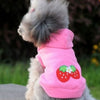 Strawberry Warm Coat Jacket with Hood