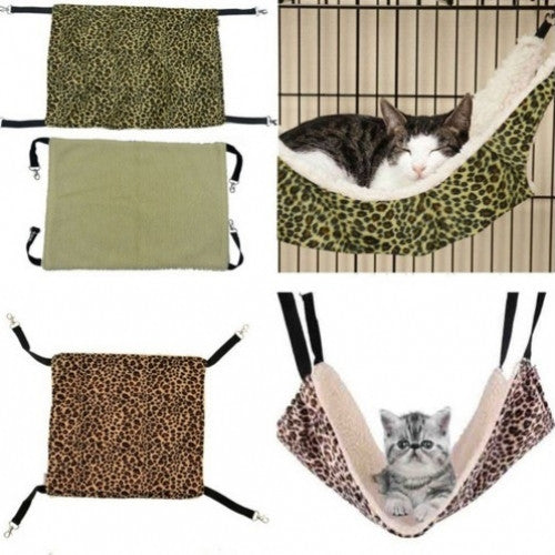 Leopard Print Sleeping Hammock